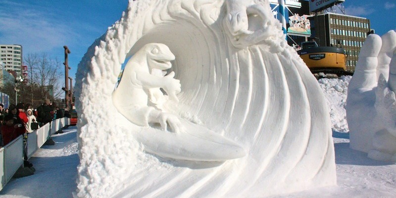 Hokkaido-Snow-Sculpture-2