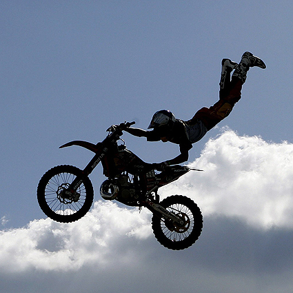 Motocrossstunt