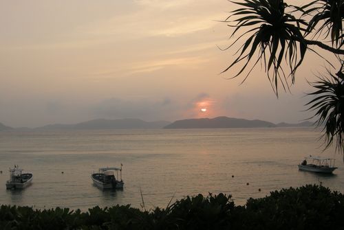 Tokashiki sunset