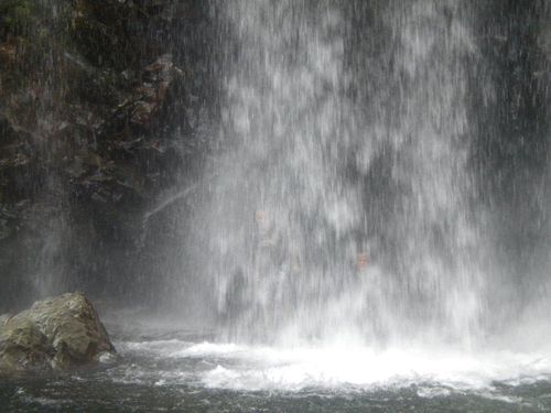 Tadake behind falls