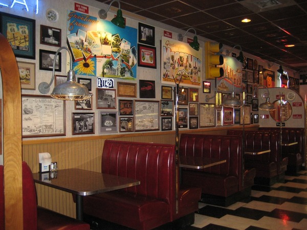 Route 66 booths