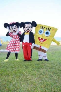 Mickey Minnie Bob Characters | Okinawa Hai
