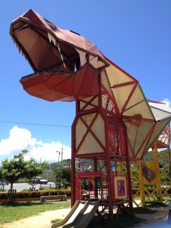 Agarihama Dinosaur Park l Okinawa Hai!