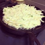 okonomiyaki cooking