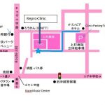 Map to Uemura Clinic