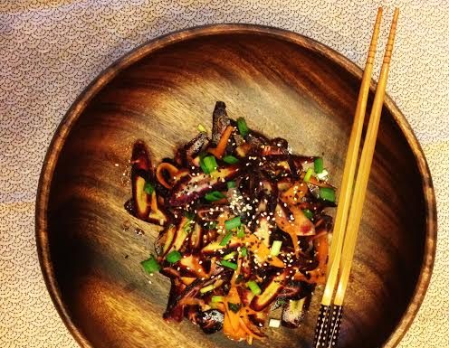 Purple Carrot Salad l Okinawa Hai!