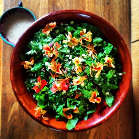 nasturtium salad