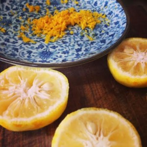 Yuzu Sesame Salad with Nasturtium Flowers l Okinawa Hai!