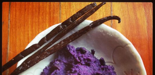 Cooking Local: Mashed Beni Imo l Okinawa Hai!