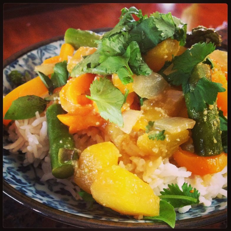 Kabocha Squash Thai Curry l Okinawa Hai!