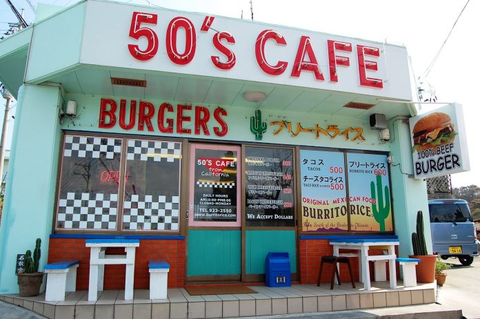 50's Cafe l Okinawa Hai!