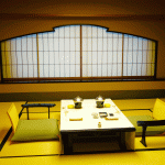 Miyajima-2015,-Miyajima-Grand-Hotel-Arimoto-Hotel,-in-room-dining-room-502-WM