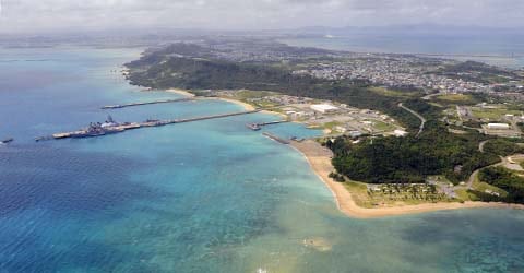 Aerial Photograph of White Beach