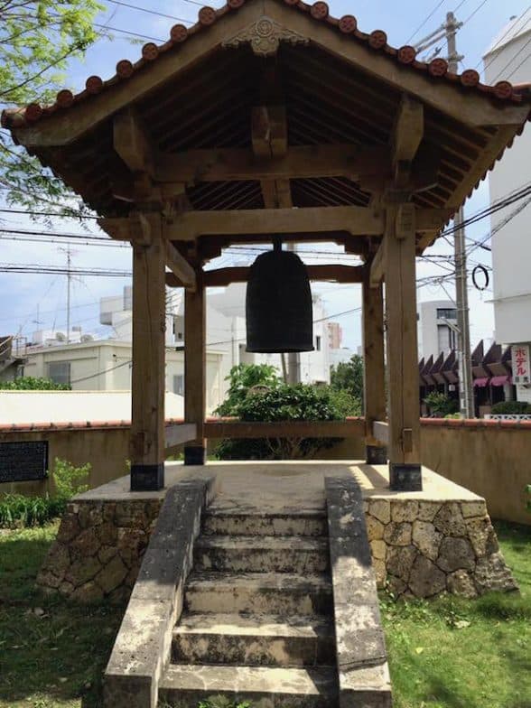 Bell located at the Jingū-ji Temple, Okinawa