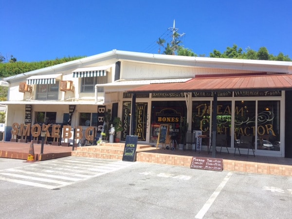 Entrance, Bones BBQ Restaurant, Okinawa