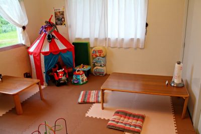 Kids playroom at Kozy's Pizza, Kitanakagusuku, Okinawa